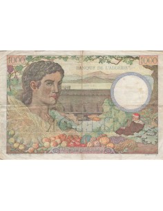 Algérie 1000 francs 1942 2