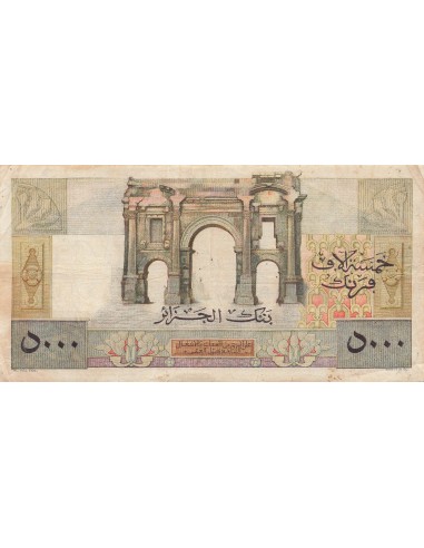 Algérie 5000 francs 1947