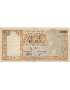Algérie 1000 francs 1958