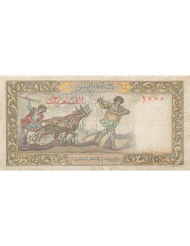 Algérie 1000 francs 1958