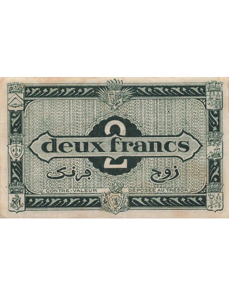 Algérie 2 francs 1944