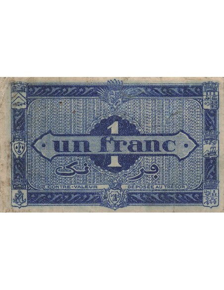 Algérie 1 franc 1944