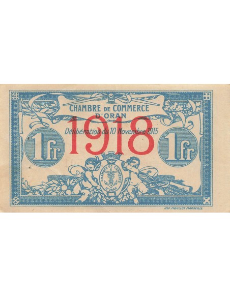 Algérie 1 franc 1915