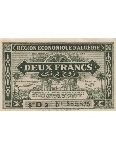 Algérie 2 francs 1944
