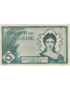 Algérie 5 francs 1942 2