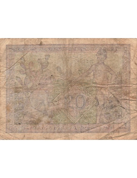 Algérie 20 francs 1943