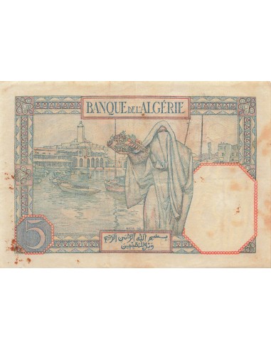 Algérie 5 francs 1929