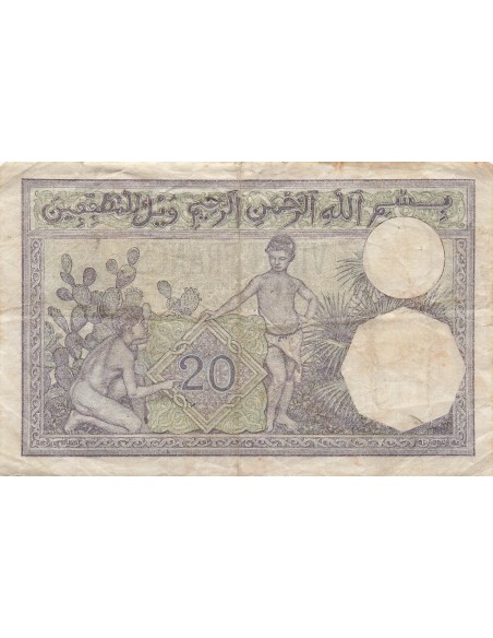 Algérie 20 francs 1941