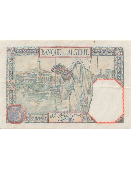 Algérie 5 francs 1941