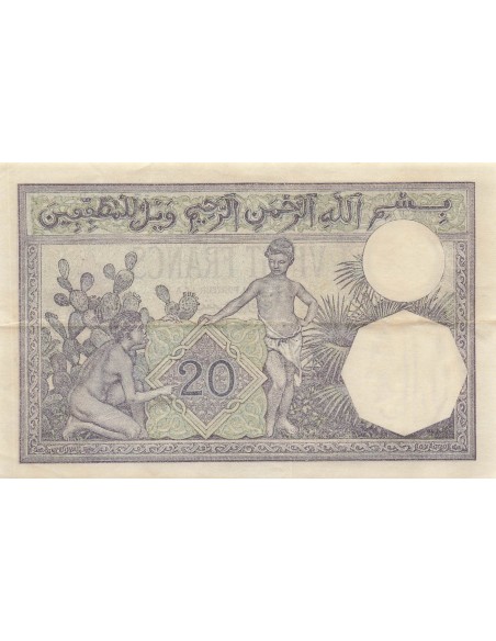 Algérie 20 francs 1941