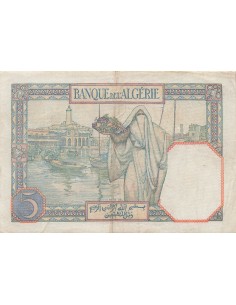 Algérie 5 francs 1941 2