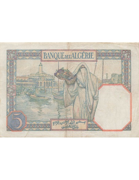 Algérie 5 francs 1941