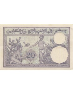 Algérie 20 francs 1928 2