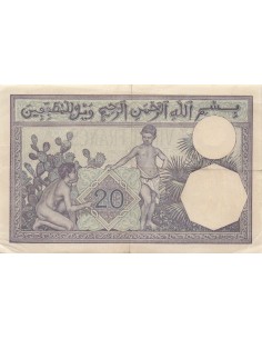 Algérie 20 francs 1925 2