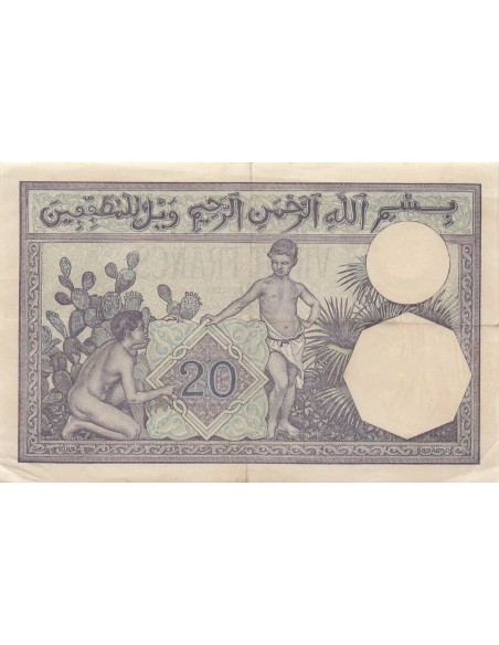 Algérie 20 francs 1925