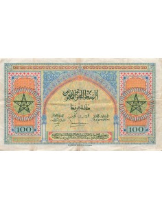 Maroc 100 francs 1944 2
