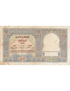 Maroc 1000 francs 1921 2