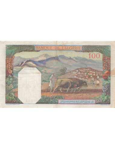 Tunisie 100 francs 1940