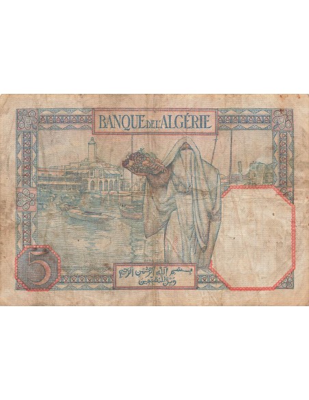 Tunisie 5 francs 1941
