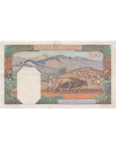 Tunisie 100 francs 1939 2