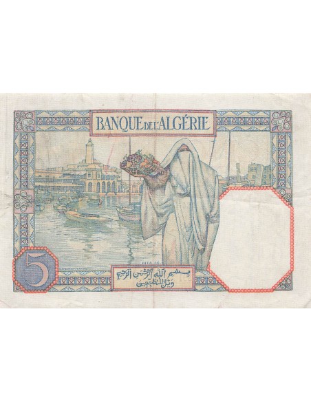 Tunisie 5 francs 1941