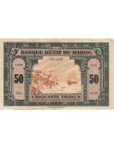 Maroc 50 francs 1943