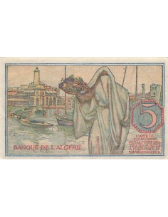 Tunisie 5 francs 1944 2