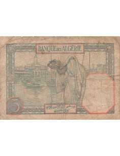 Tunisie 5 francs 1941 2