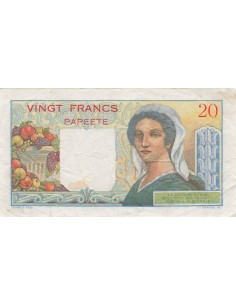 Tahiti 20 francs 1951 2