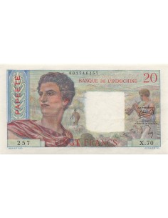 Tahiti 20 francs 1963