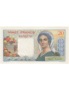 Tahiti 20 francs 1963 2