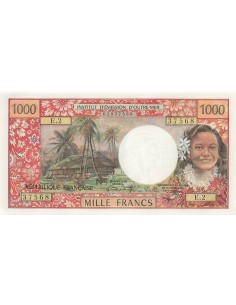 Tahiti 1000 francs 1971