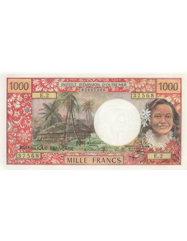 Tahiti 1000 francs 1971