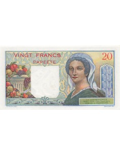 Tahiti 20 francs 1963 2