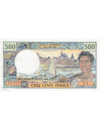Tahiti 500 francs 1977