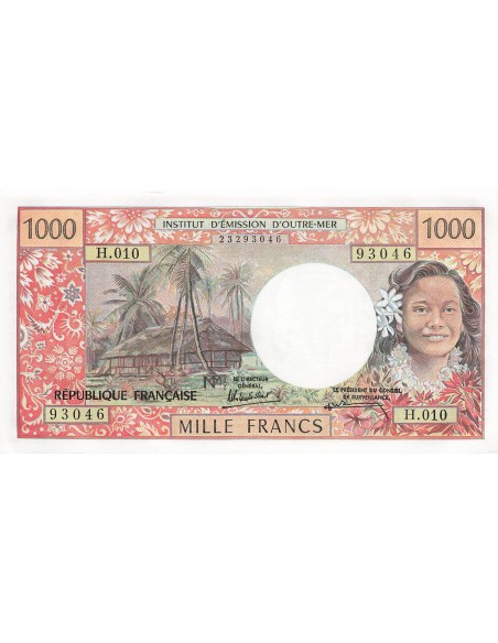Tahiti 1000 francs 1985