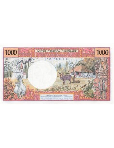 Tahiti 1000 francs 1985 2