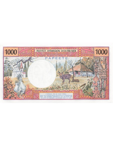 Tahiti 1000 francs 1985