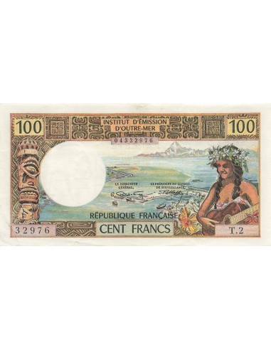 Tahiti 100 francs 1973
