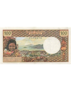 Tahiti 100 francs 1973 2