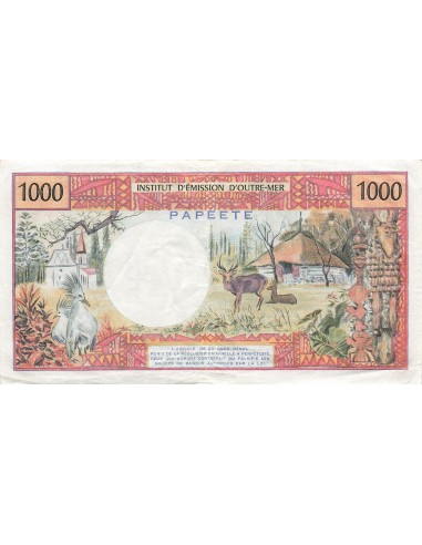 Tahiti 1000 francs 1977