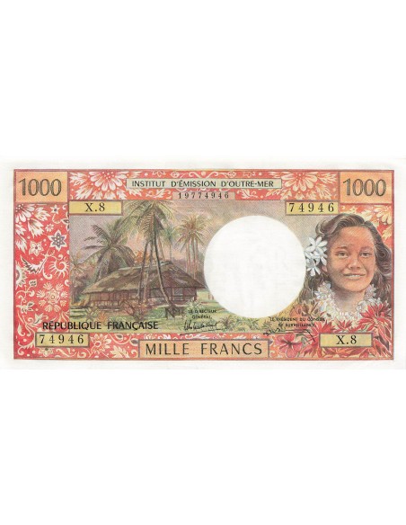 Tahiti 1000 francs 1985