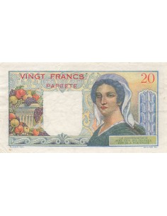 Tahiti 20 francs 1954 2