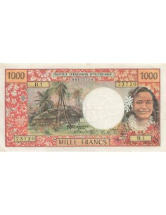 Tahiti 1000 francs 1969