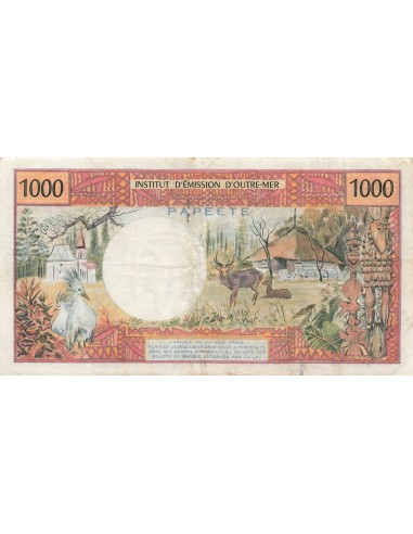 Tahiti 1000 francs 1969