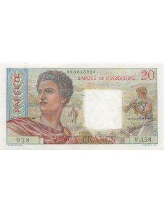 Tahiti 20 francs 1963