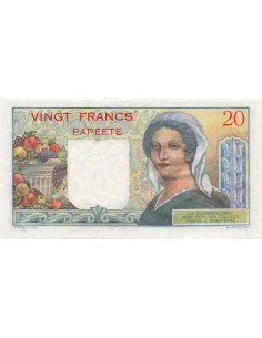 Tahiti 20 francs 1963 2
