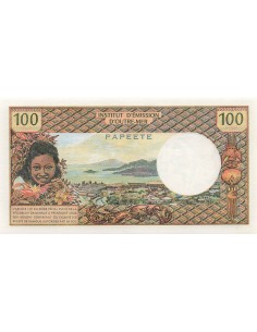 Tahiti 100 francs 1973 2