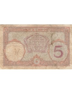 Tahiti 5 francs 1927 2