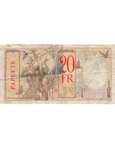 Tahiti 20 francs 1928 2